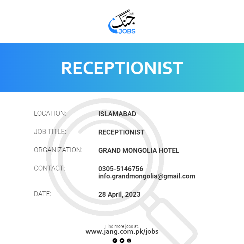 Receptionist