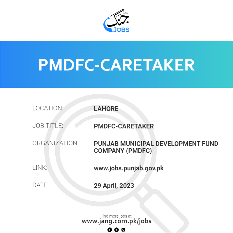 PMDFC-Caretaker