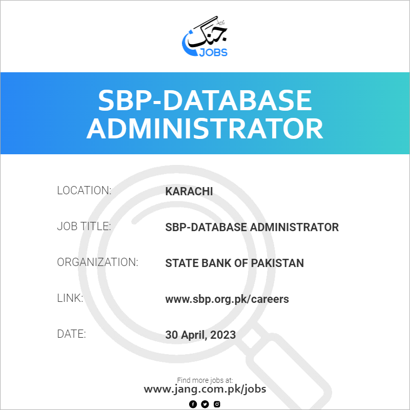 SBP-Database Administrator