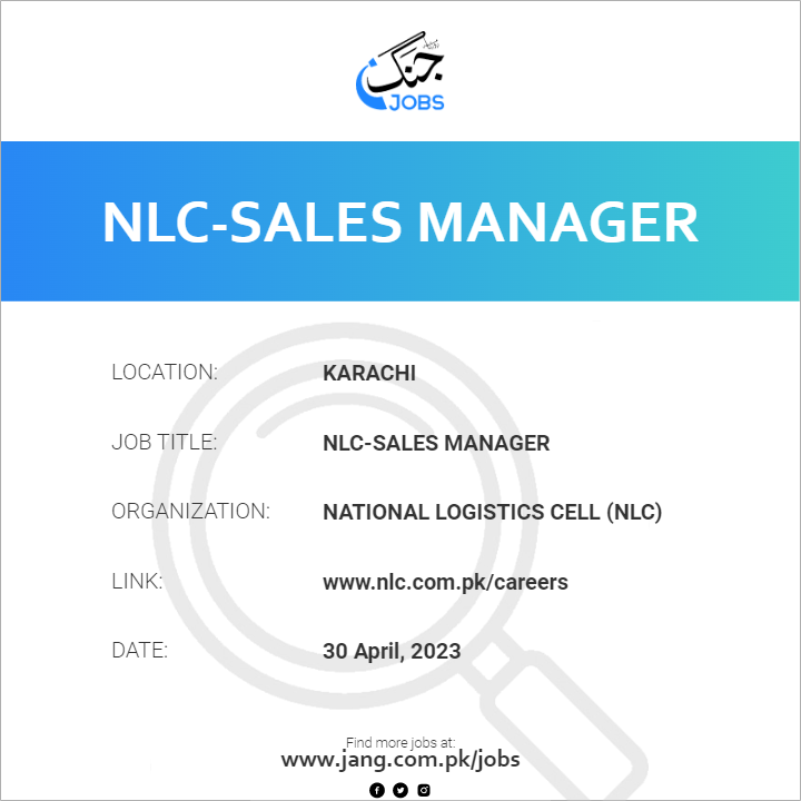 NLC-Sales Manager