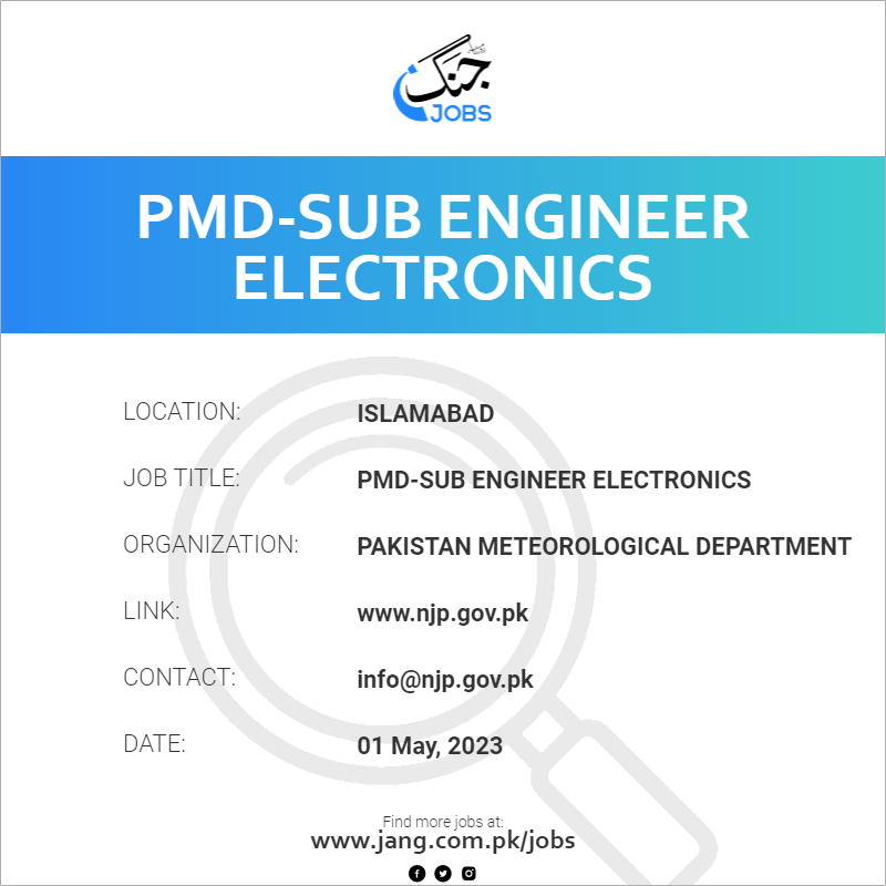 PMD-Sub Engineer Electronics