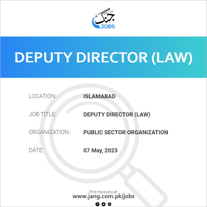 Deputy Director (Law)