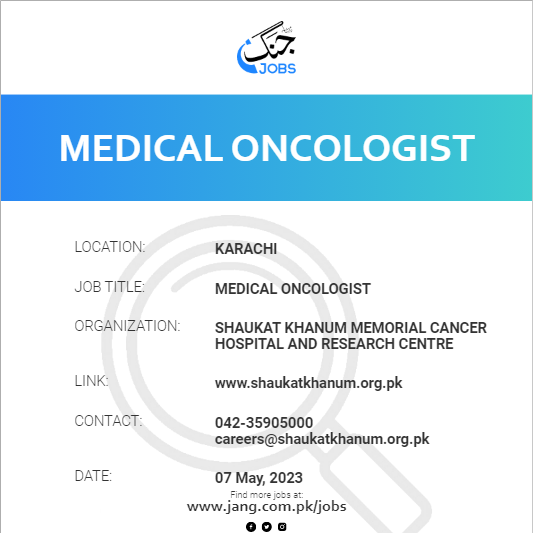 Medical Oncologist