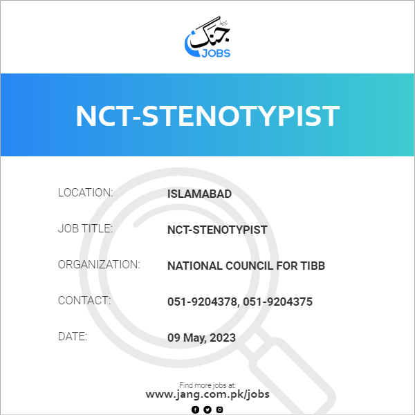 NCT-Stenotypist