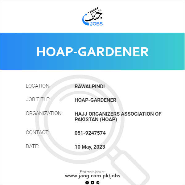 HOAP-Gardener