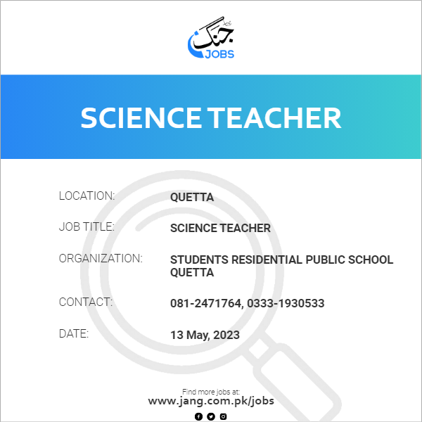 Science Teacher