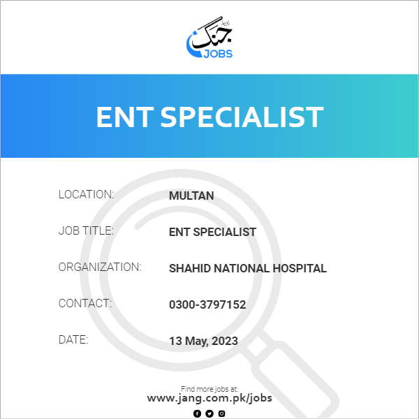 ENT Specialist