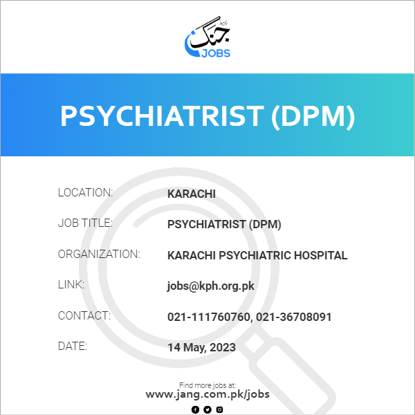 Psychiatrist (DPM)