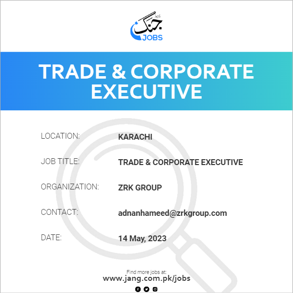 Trade & Corporate Executive