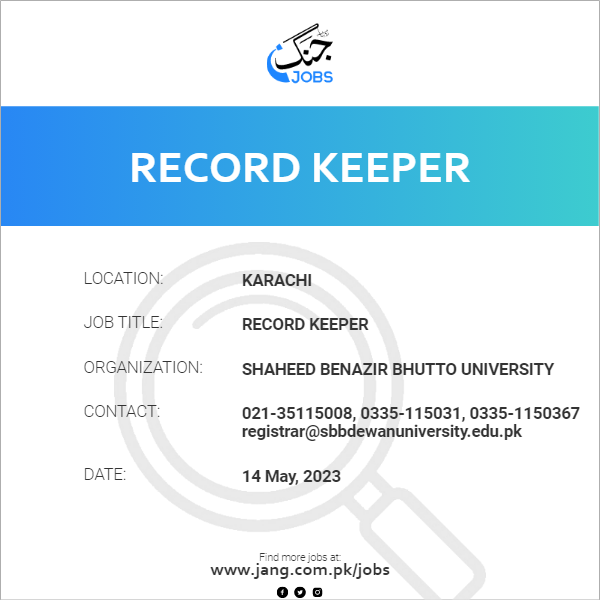 Record Keeper