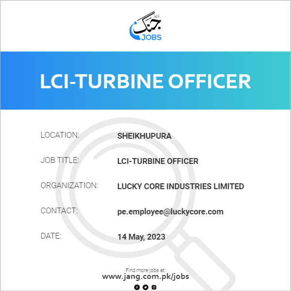LCI-Turbine Officer 