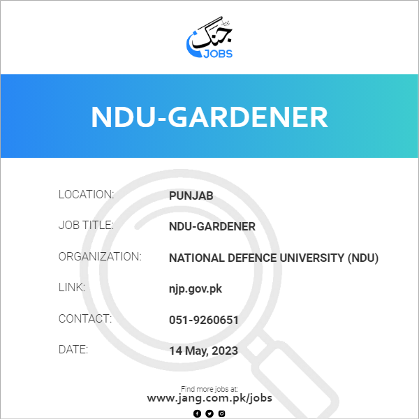 NDU-Gardener