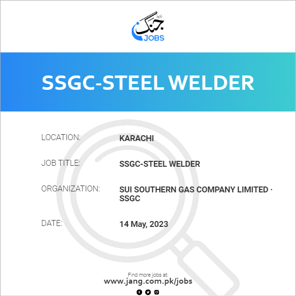 SSGC-Steel Welder