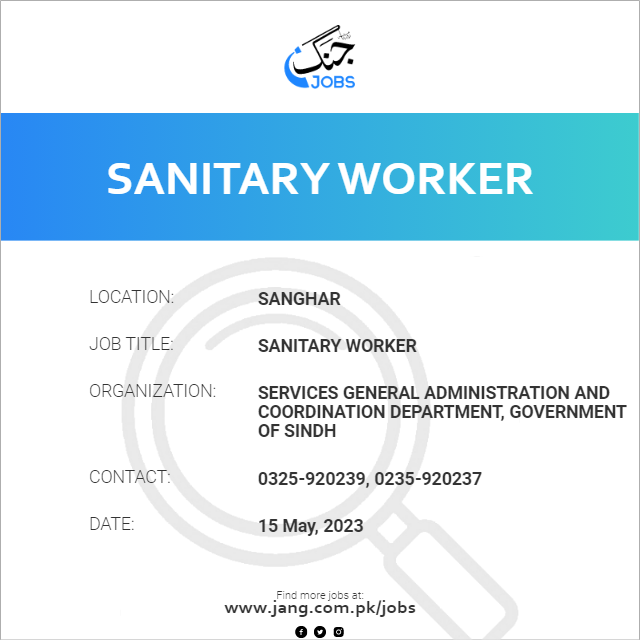 Sanitary Worker 
