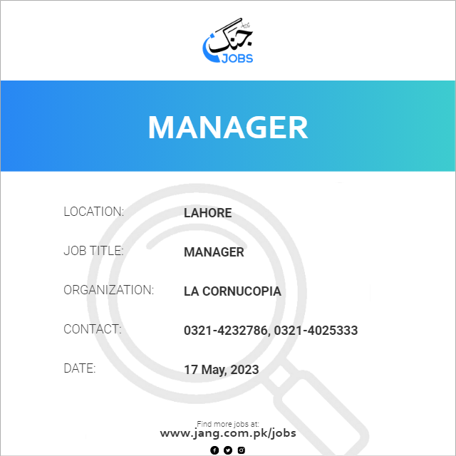 Manager