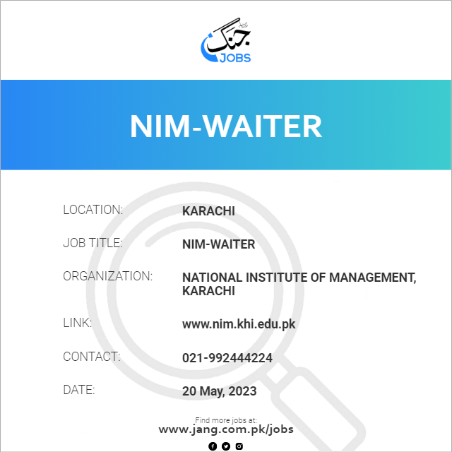 NIM-Waiter