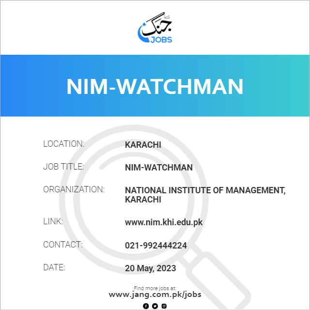 NIM-Watchman