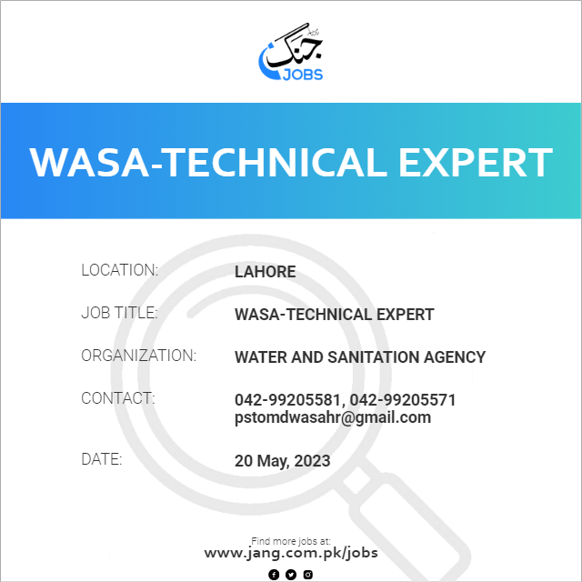 WASA-Technical Expert