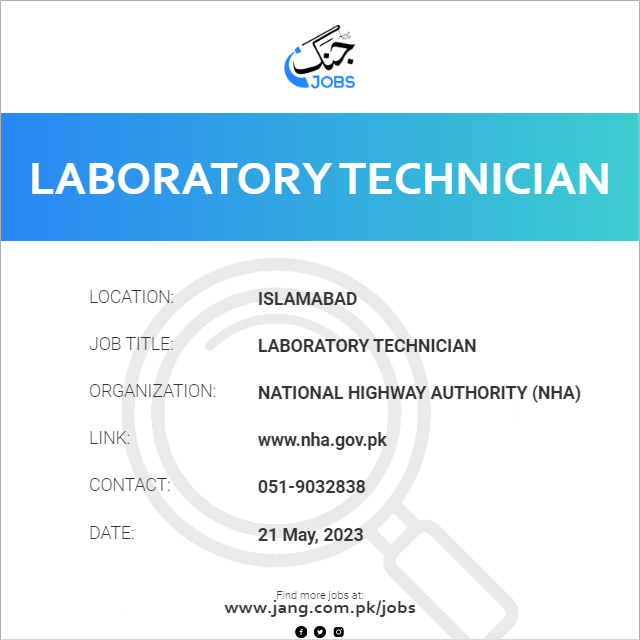 Laboratory Technician