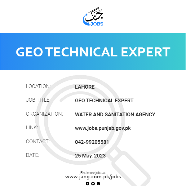 Geo Technical Expert