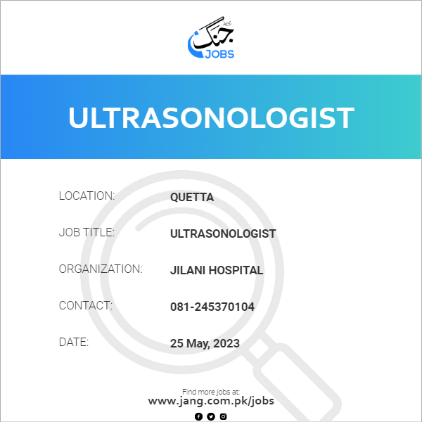 Ultrasonologist
