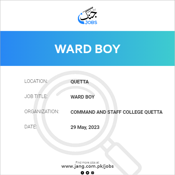 Ward Boy