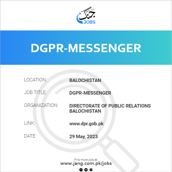 DGPR-Messenger