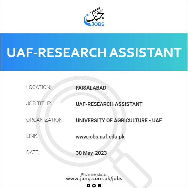 UAF-Research Assistant