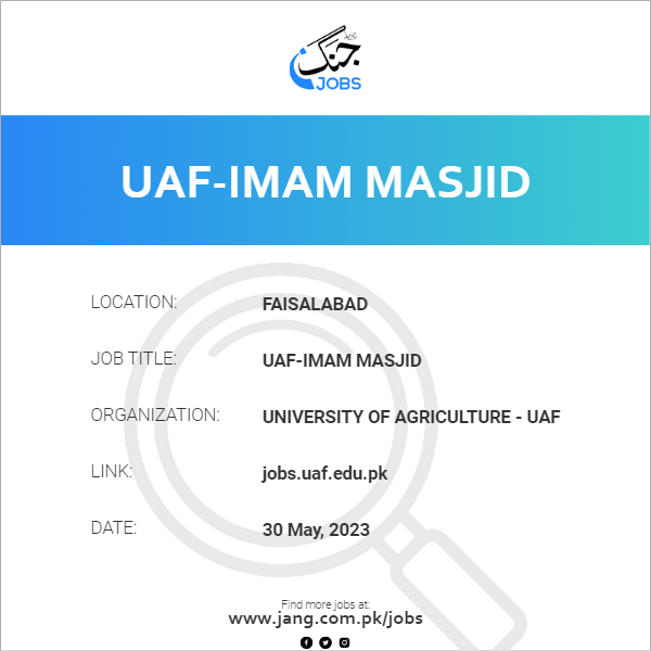 UAF-Imam Masjid