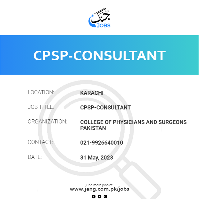CPSP-Consultant