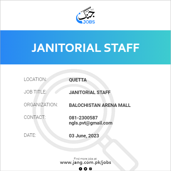 Janitorial Staff