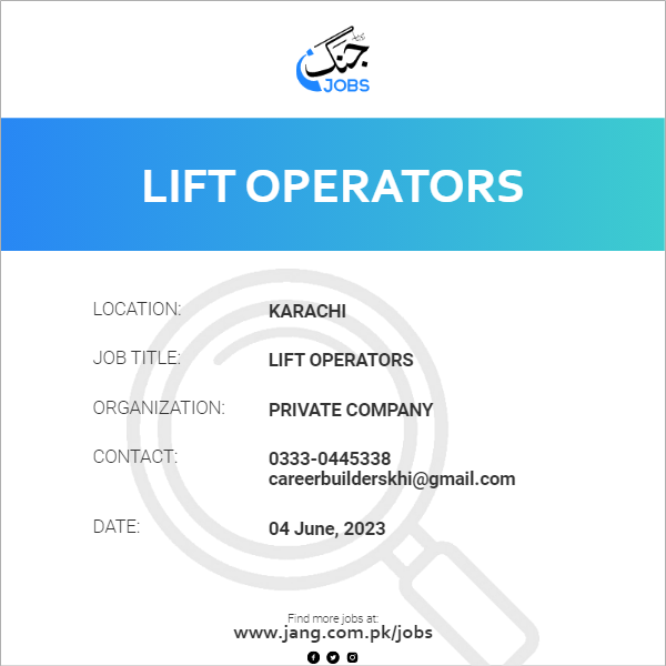 Lift Operators
