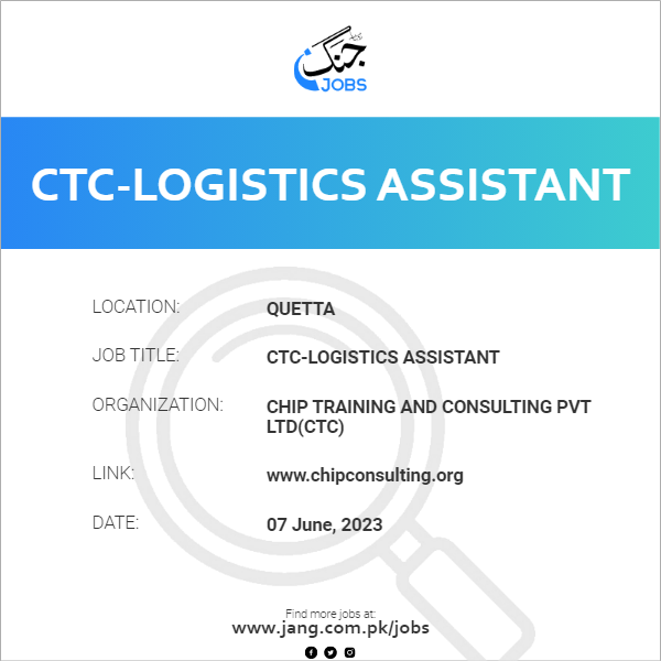 CTC-Logistics Assistant