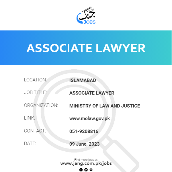 Associate Lawyer