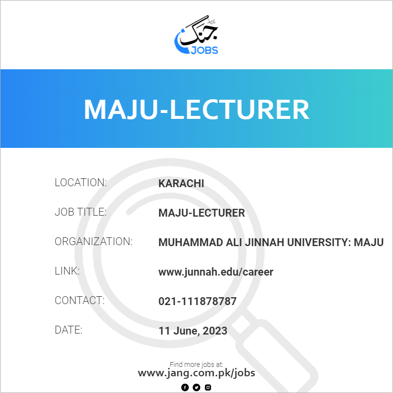 MAJU-Lecturer