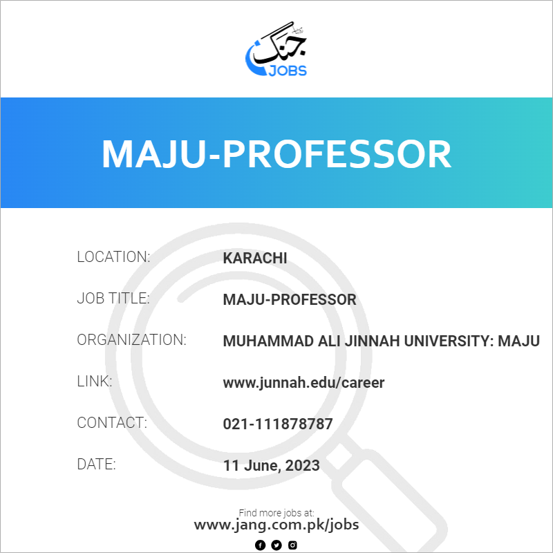 MAJU-Professor
