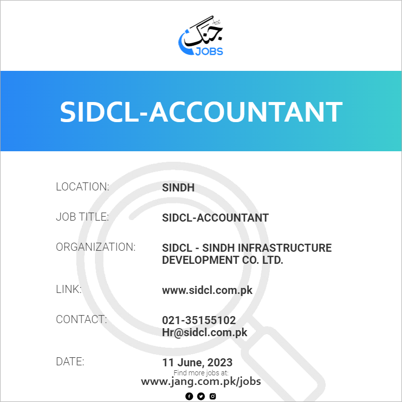 SIDCL-Accountant