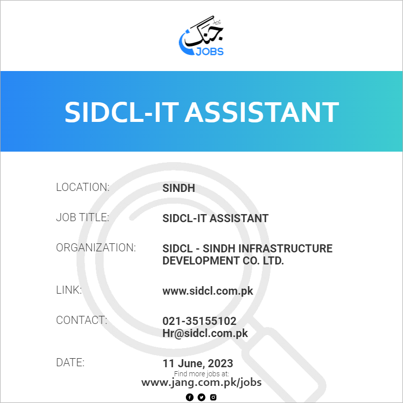 SIDCL-IT Assistant