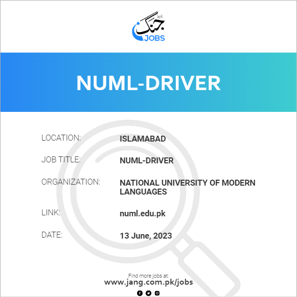 NUML-Driver