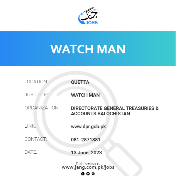 Watch Man