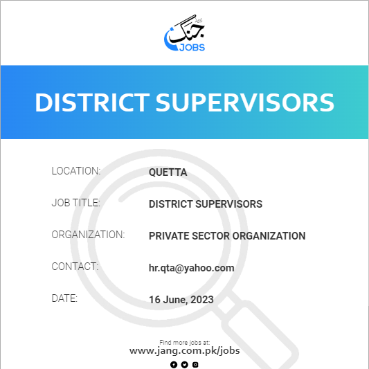 District Supervisors