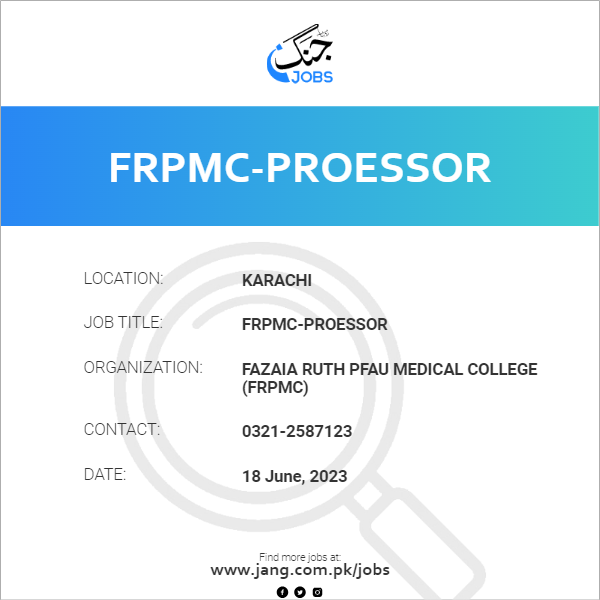 FRPMC-Proessor
