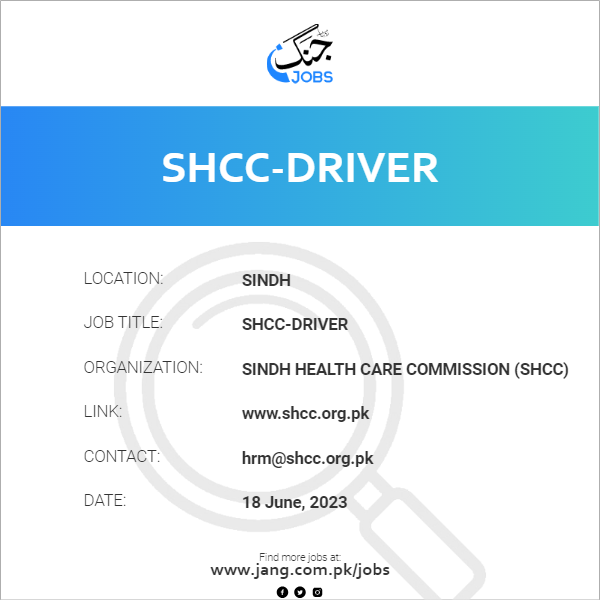 SHCC-Driver