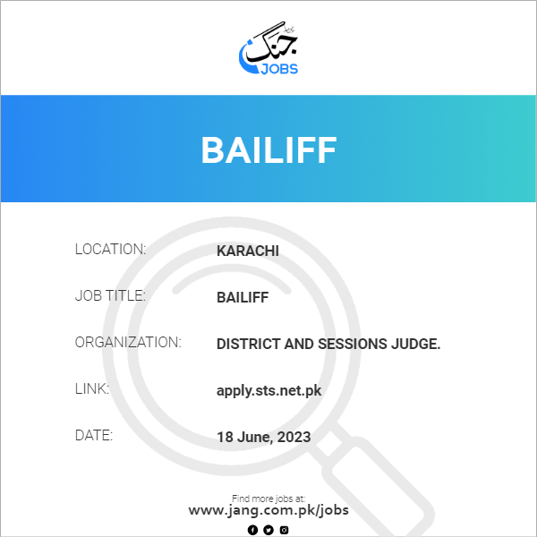 Bailiff