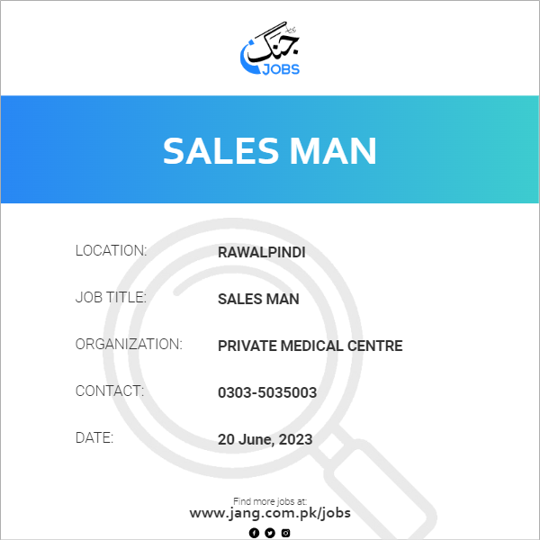 Sales Man