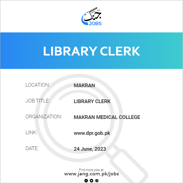 Library Clerk