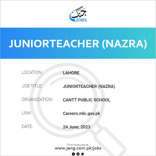 JuniorTeacher (Nazra)