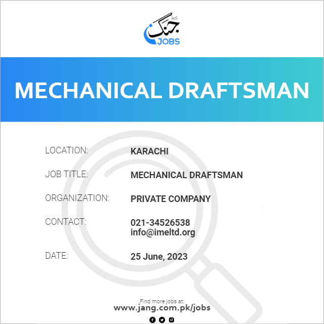 Mechanical Draftsman