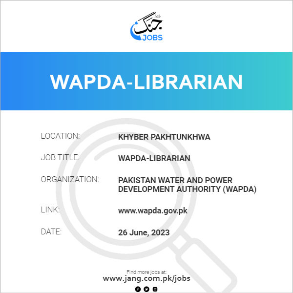 WAPDA-Librarian
