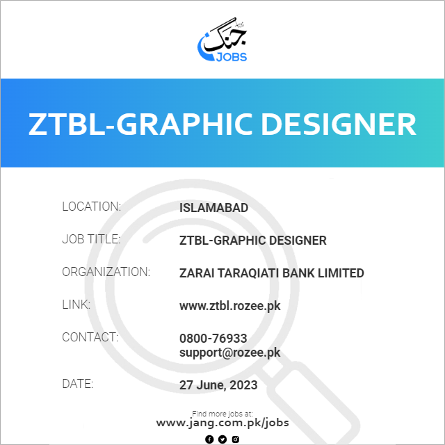 ZTBL-Graphic Designer